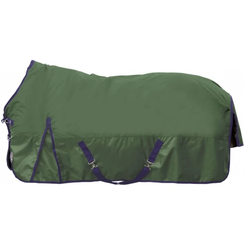 HKM Portland 600D, 100g. filling Turnout rug Green 5'6