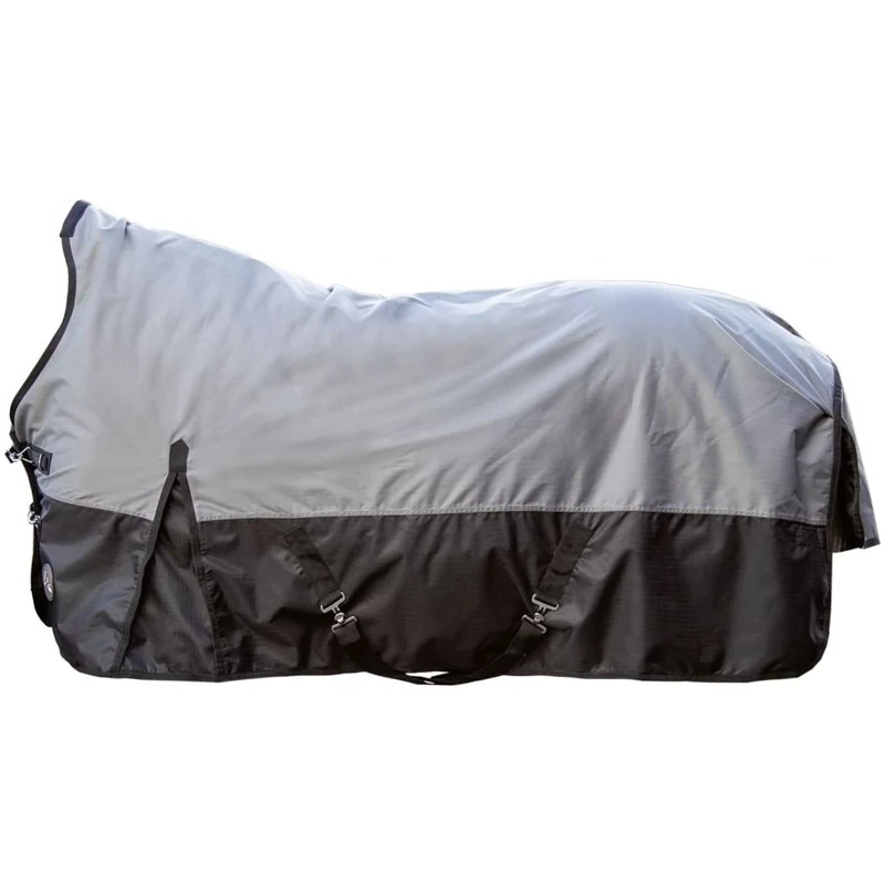 HKM Providence Horse Rugs & Blankets Grey/Black 135