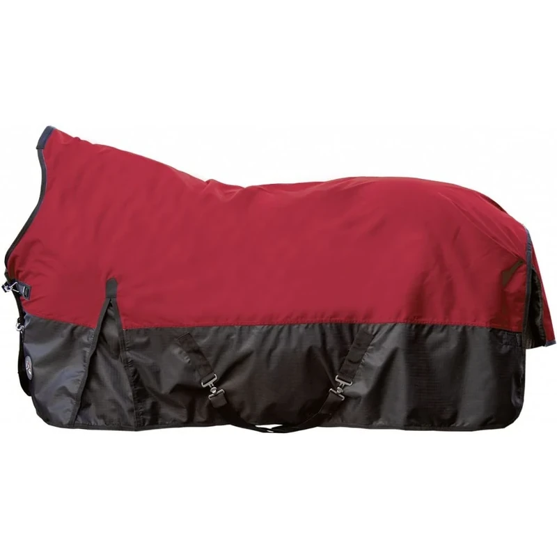 HKM Cleveland 600D, with fleece Highneck rug Red/Black 6'0