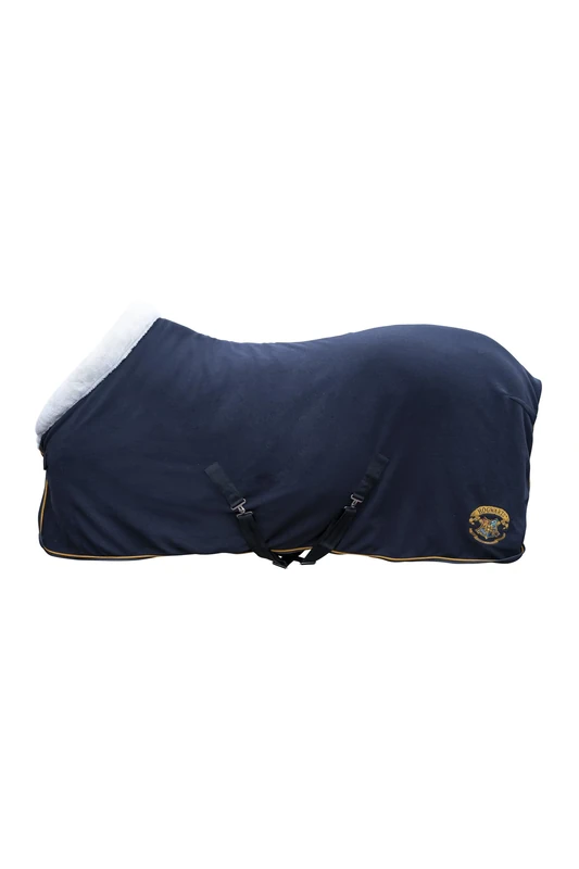 HKM San José check 600D, lightw. lining Highneck rug Navy/Brown Check 6'0 - Image 1