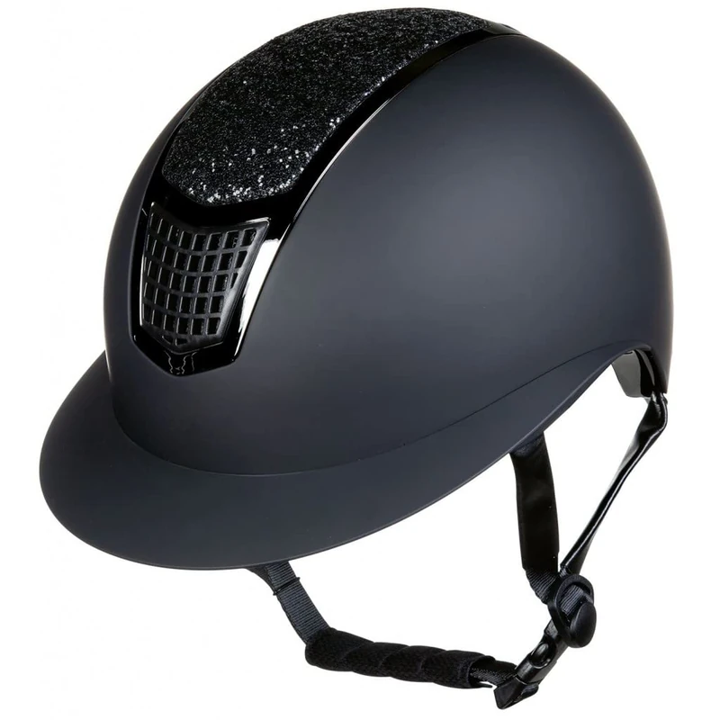 HKM Glamour Shield Helmet Black 61