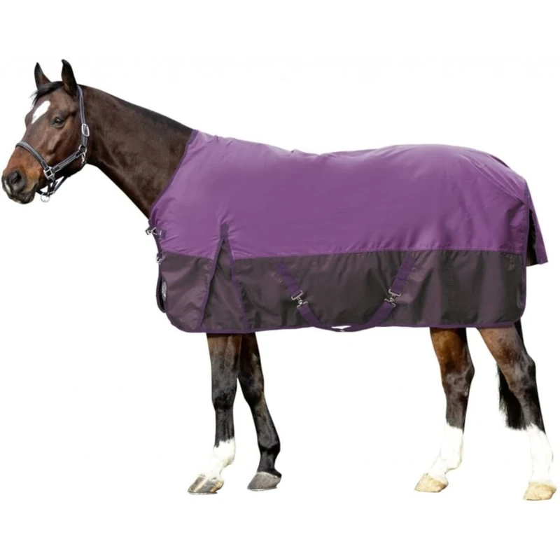 HKM Portland 600D, 100g. filling Turnout rug Lilac/Dark Lilac 6'0