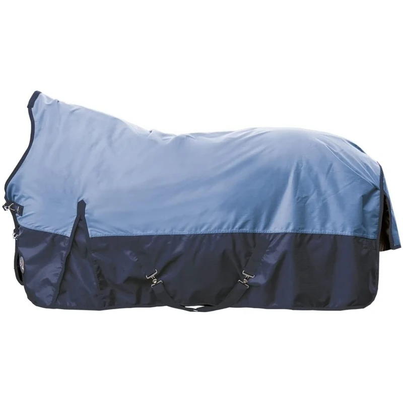 HKM Milwaukee Horse Rugs & Blankets Blue/Dark Blue 125