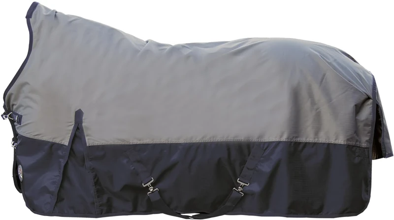 HKM Memphis 1680D, lightweight lining Highneck rug Black 7'3