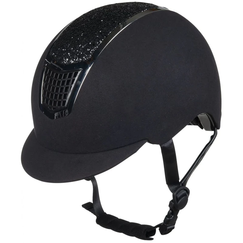 HKM Brillant Helmet Black/Grey 61