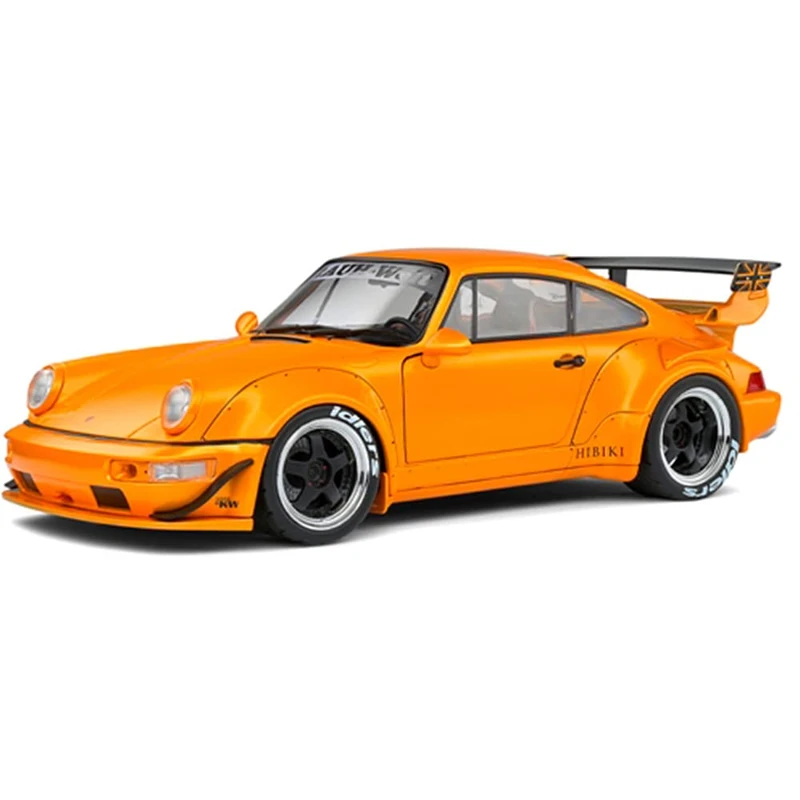 Solido 1:18 2011 RWB 964-Orange Porsche Diecast Model Car