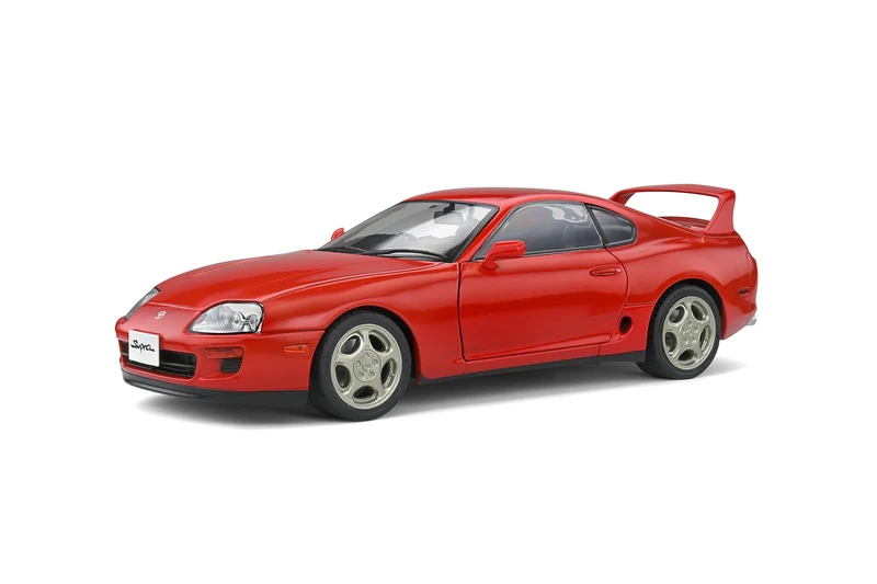 Solido S1807601 1:18 1993 Toyota Supra Mk.4 (A80) -Renaissance Red Collectible Miniature car