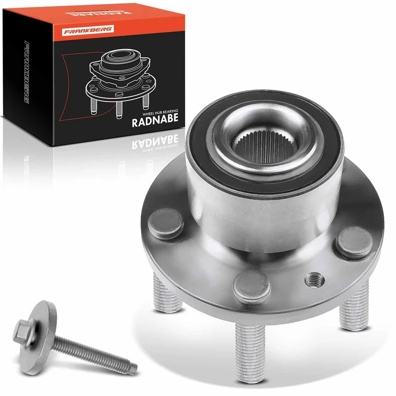Frankberg 1x Wheel Bearing Hub Front Compatible with Galaxy II WA6 1.6L-2.3L MPV 2006-2015 S-Max WA6 1.6L-2.5L MPV 2006-2014 Freelander 2 L359 2.0L-3.2L SUV 2006-2014 Replace# LR003157