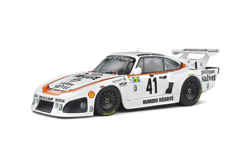 Solido S1807201 1:18 Porsche 935 K3#41 24h Le Mans 1979 Collectible Miniature car, Multicolor