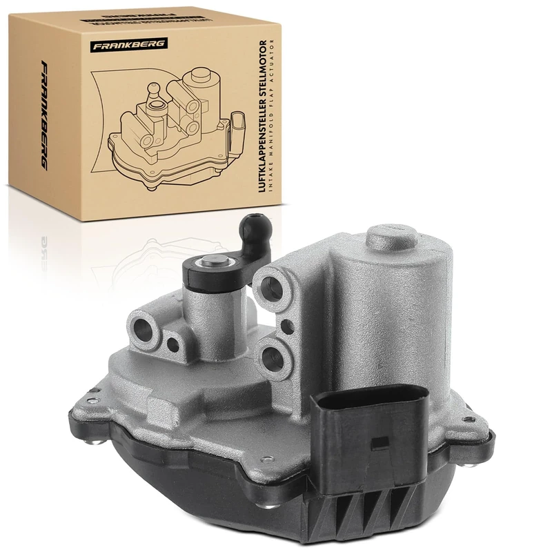 Frankberg Intake Manifold Flap Actuator Motor Compatible with A3 8P1 8P7 8PA 2003-2012 Leon 1P1 2006-2012 O.c.t.a.v.i.a II 1Z3 1Z5 2006-2013 Golf Plus V 521 5M1 2005-2013 Replace# 03L129086