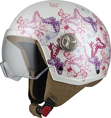 NZI Zeta 2 Open Helmet MINIJET, Unisex-Adult, Monarch, XXS - Image 1