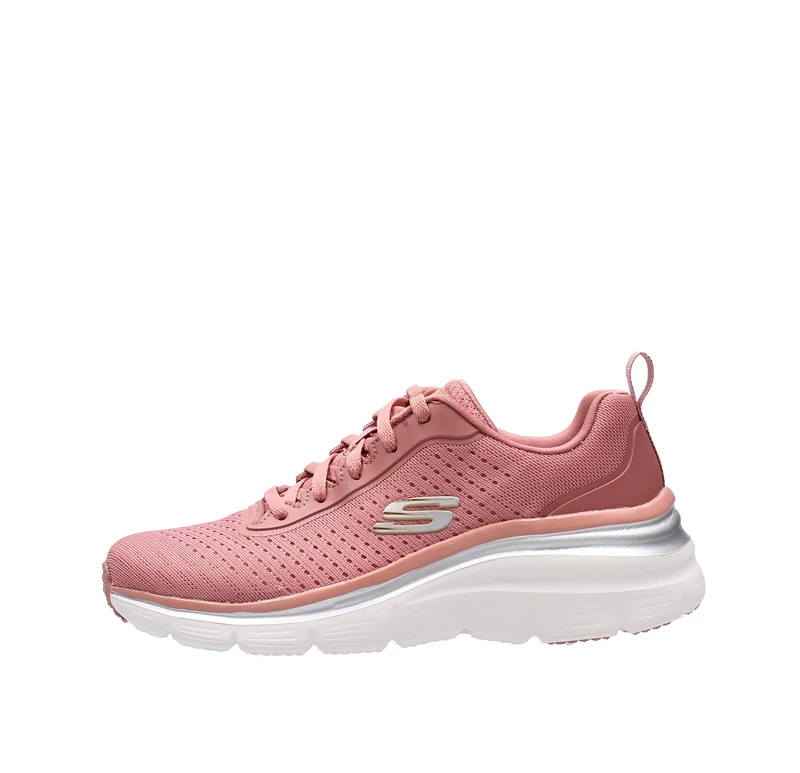 Skechers, Women's Sneakers, Pink, 5 UK - Image 1