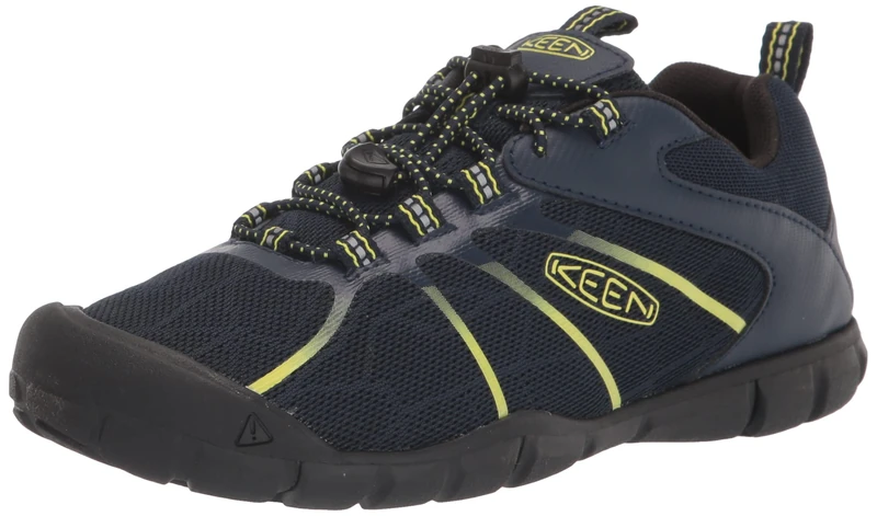 KEEN Unisex Kids Chandler 2 CNX Sneaker, Black Iris Evening Primrose, 8 UK Child