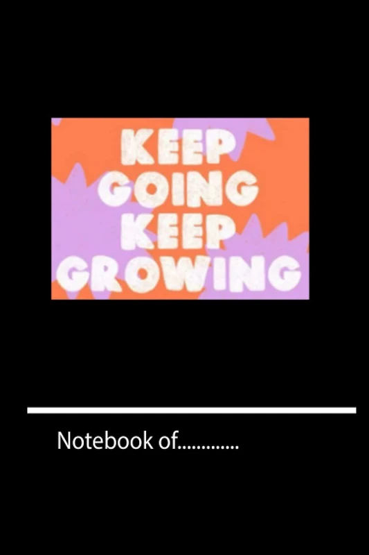 kxjchgiur312 keep going keep growing -120 pages notebook for girl boy teen Weekly Meal Planner x