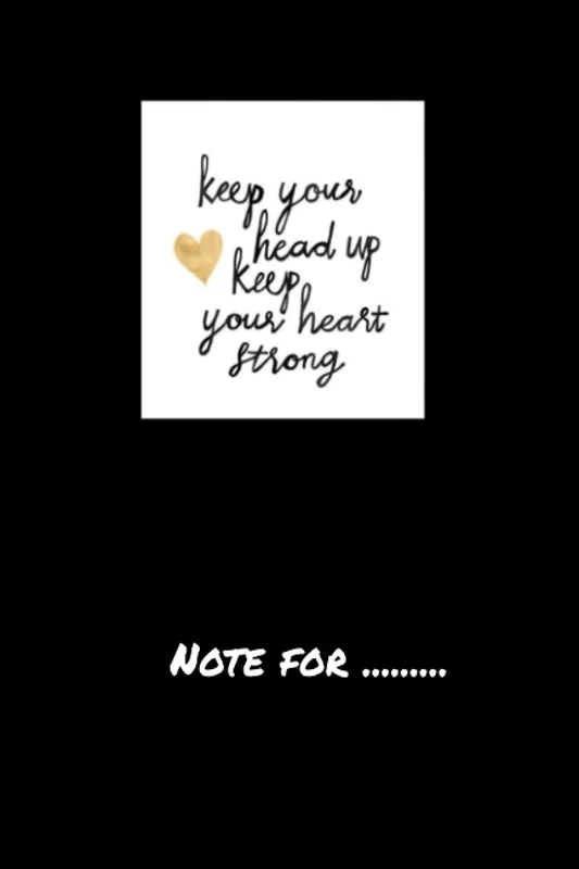 kxjhcgoiur388 keep your head up keep your hearth strong - 120 pages College Ruled Notebook Lined School Journal for girl boy teen