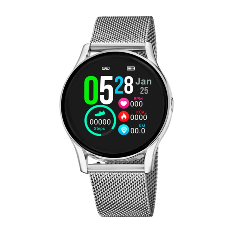 Lotus 50000/A Smartwatch with Steel Mesh Bracelet - Image 1