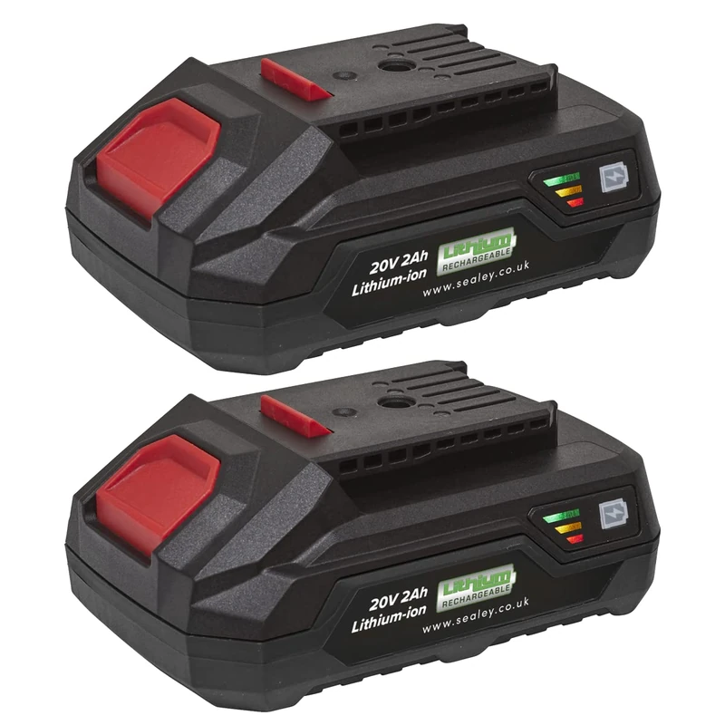Sealey BK02 20V 2Ah Lithium-ion Power Tool Battery for SV20V Series
