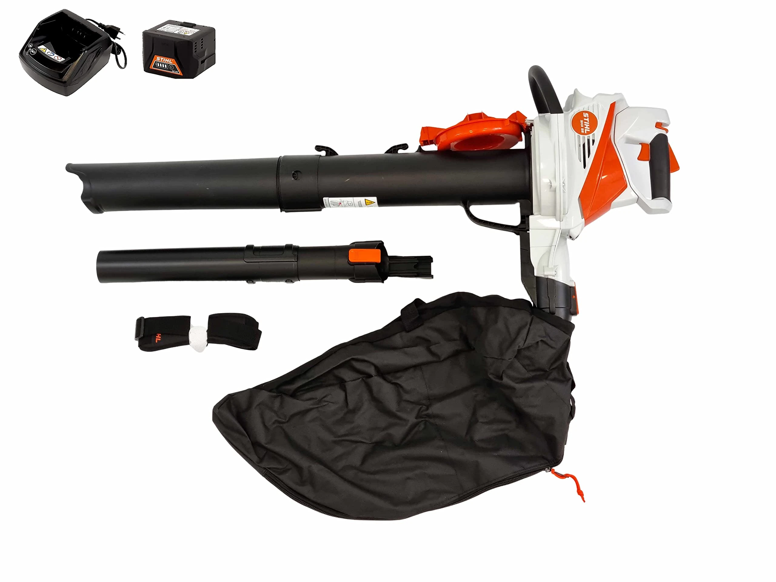 STIHL SHA 56 Battery Vacuum Shredder (+ Battery AK20 + AL101 Charger)