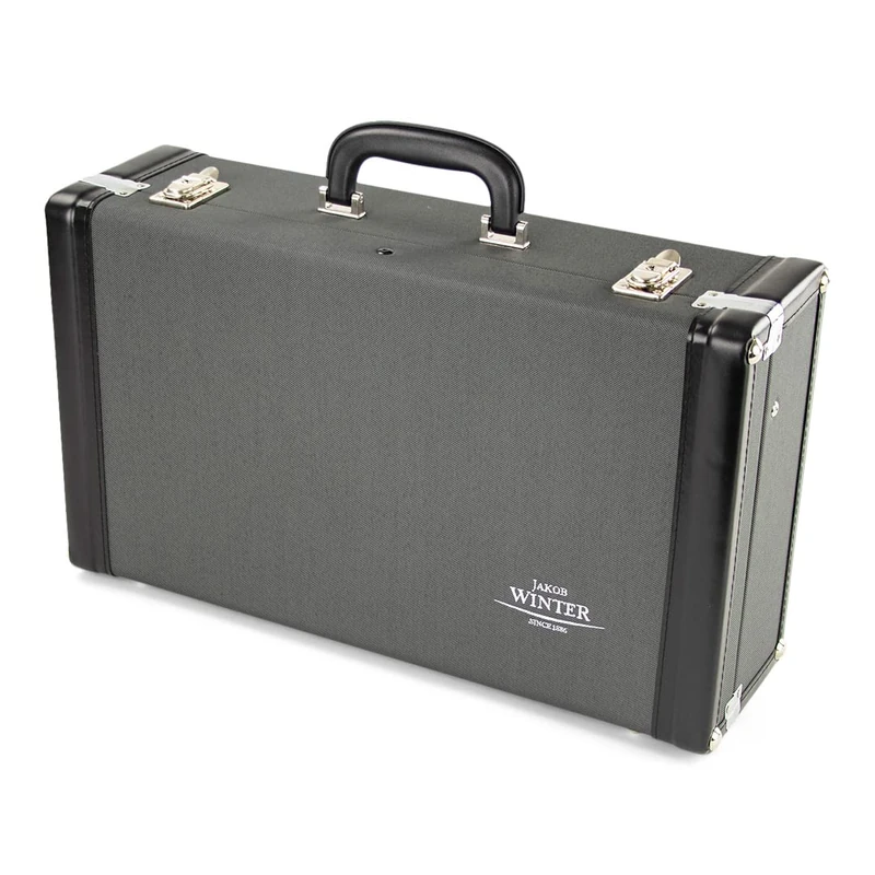 Jakob Winter Flugelhorn Case - German Masters Black Cylinder - Image 1