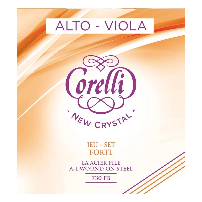 Corelli Viola strings Crystal Set with A ball end Forte 730FB