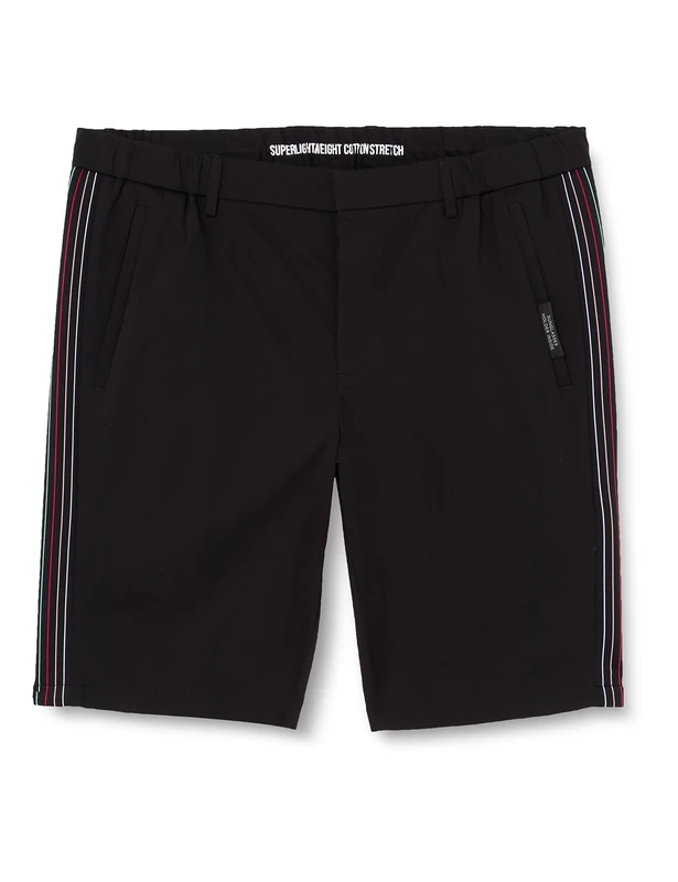 BOSS Men's S_Liem Stripe Slacks, Black1, 58