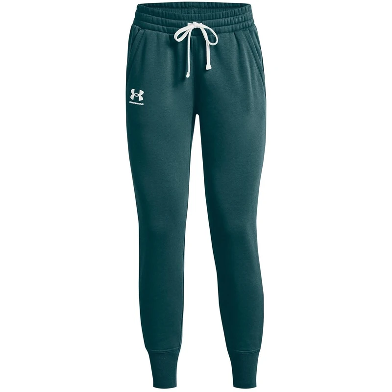 Under Armour Women's Rival Fleece Joggers Trousers, Tourmaline Teal, M