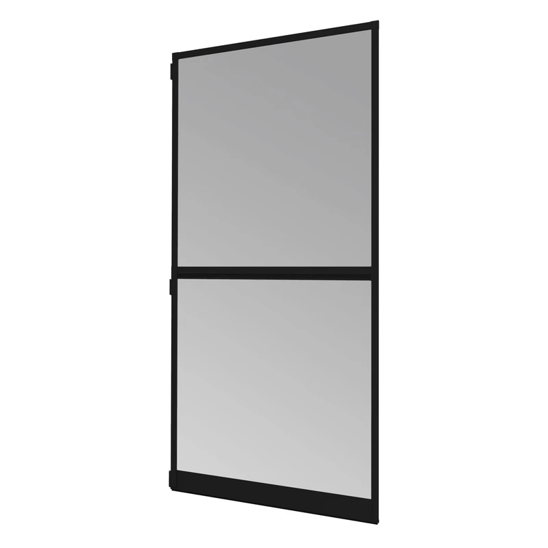 Windhager Insect Screen, Expert Frame Door, 120 x 240 cm, Fly Screen Balcony Door, Fly Screen Patio Door, Sturdy Aluminium Frame, No Drilling, Anthracite
