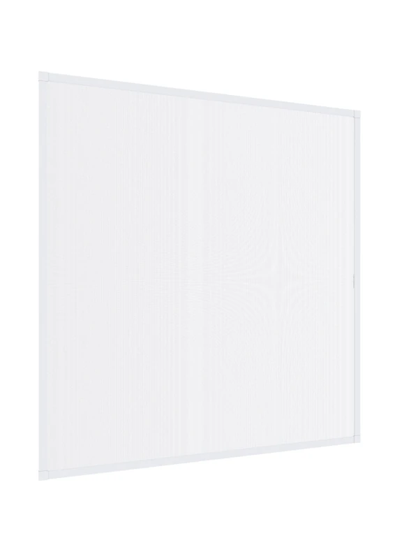 Windhager Fly Screen Window, Aluminium Fibreglass, White