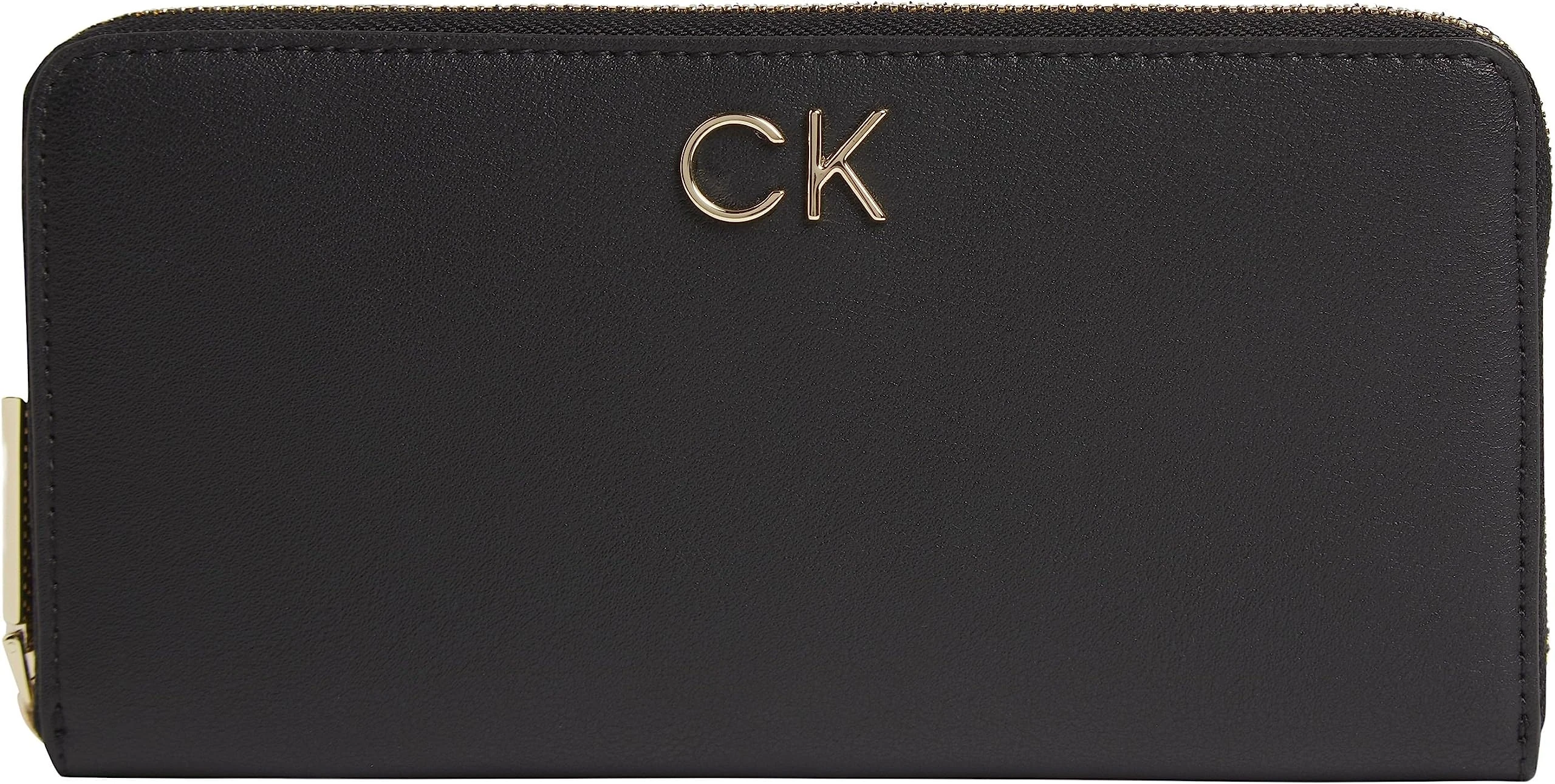 Calvin Klein Women Wallet Re-Lock Large, Black (Ck Black), One Size