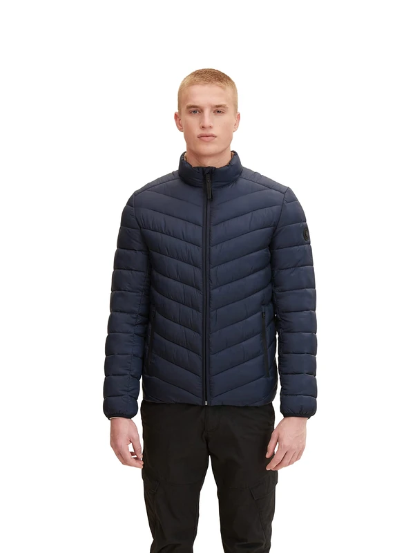 TOM TAILOR Men's Lightweight Quilted Jacket 1031474, 10668 - Sky Captain Blue, XXL - Image 1