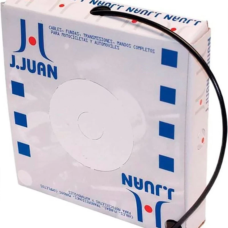 J. Juan Box 30M Brake Cable Cover V-Brake 3 x 5 mm, White, Sport, Multicolour (Multicoloured), One Size