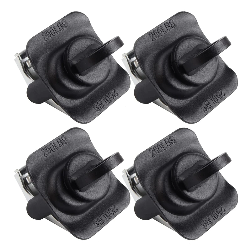 Mardarth 23146899 Truck Bed Tie Down Anchors Replacement for 2014-2021 Silverado Sierra, 2015-2021 Colorado Canyon Truck Bed Cargo Tie Downs, Pack of 4
