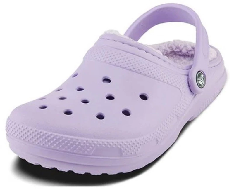 Crocs Unisex Classic Lined Clog,Lavender,11 UK Men/ 12 UK Women