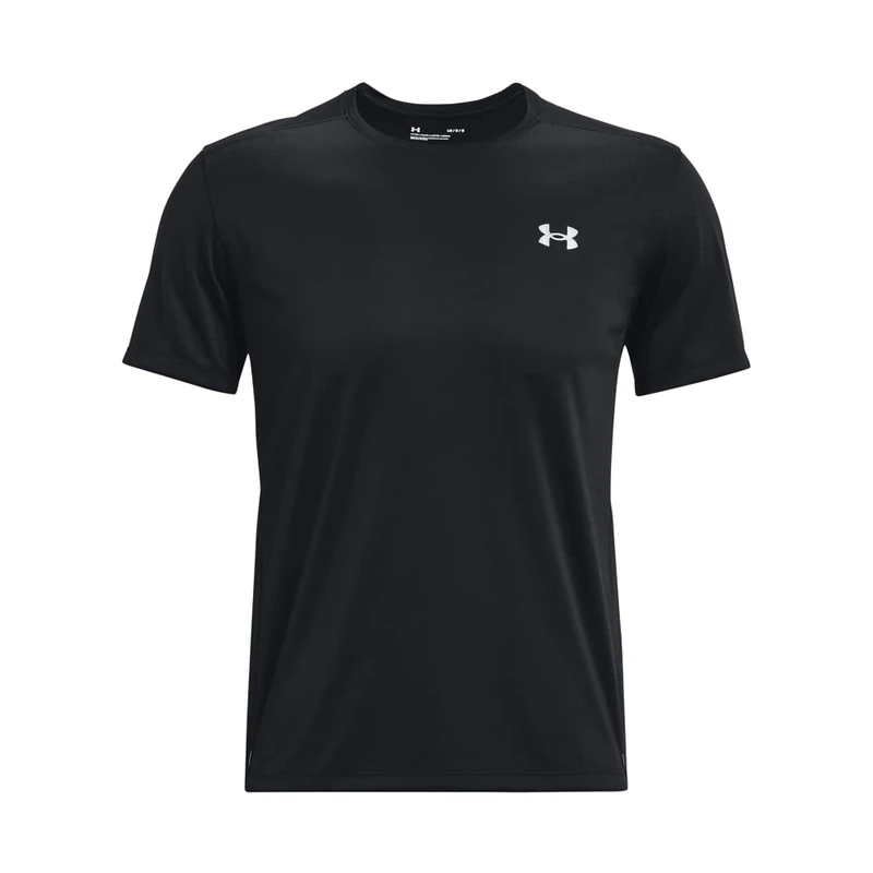 Under Armour Men's Rival Terry Left Chest Full Zip, Lightweight Men's Gym Top with Zip, Comfortable Sports Top for Warm-Ups and Training,Black / / Onyx White,XL