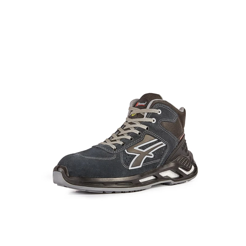 U-POWER | Scarpe Antinfortunistiche Alte Blaster S ESD S1PS FO SR, Punta in Alluminio, Antiperforazione Tessile, Leggere e Comode