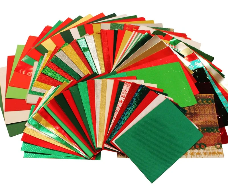 Bright Ideas Festive Bumper Paper Box – Assorted Colours and Styles. A4 and A3 Sizes, Box of over 400 Sheets.Paper and Cardstock for Ideal for Arts and Crafts for Schools and Kids Scrapbooking.BI2642.