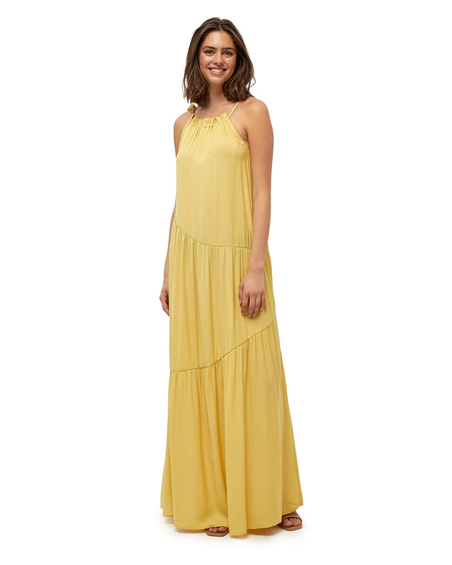 Desires Women's Joyla Dress 6108 Dark Yellow XS