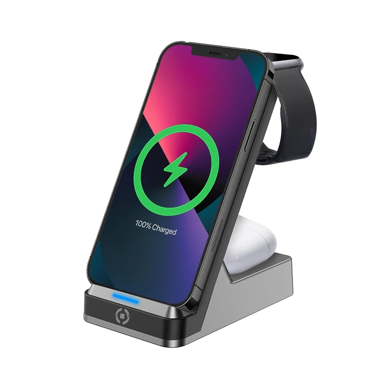 CELLY WIRELESS CHARGER & SUPPORT 3EN1