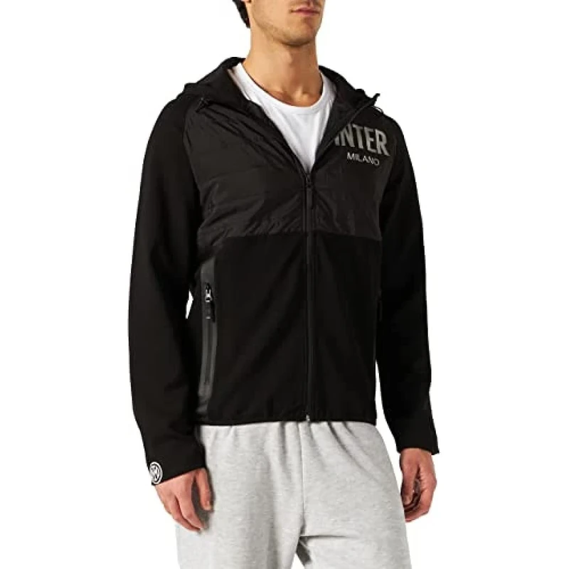 Inter Men's Mc458 Jacket, Black, XL