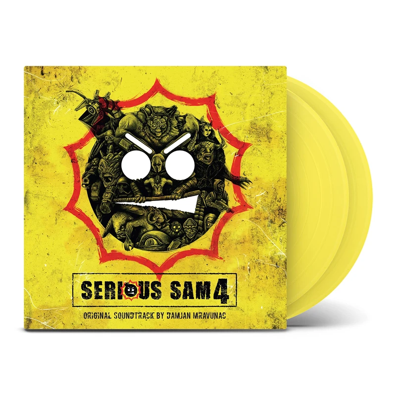 SERIOUS SAM 4 (ORIGINAL SOUNDTRACK) (TRANSLUCENT YELLOW) [VINYL]