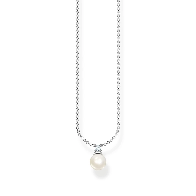 Thomas Sabo Necklace Pearl Silver 925 Sterling Silver