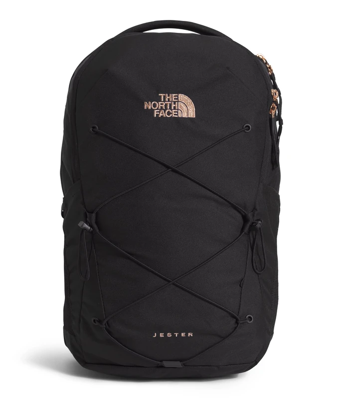 The North Face Jester Backpack Tnf Black-Burnt Coral Metallic One Size