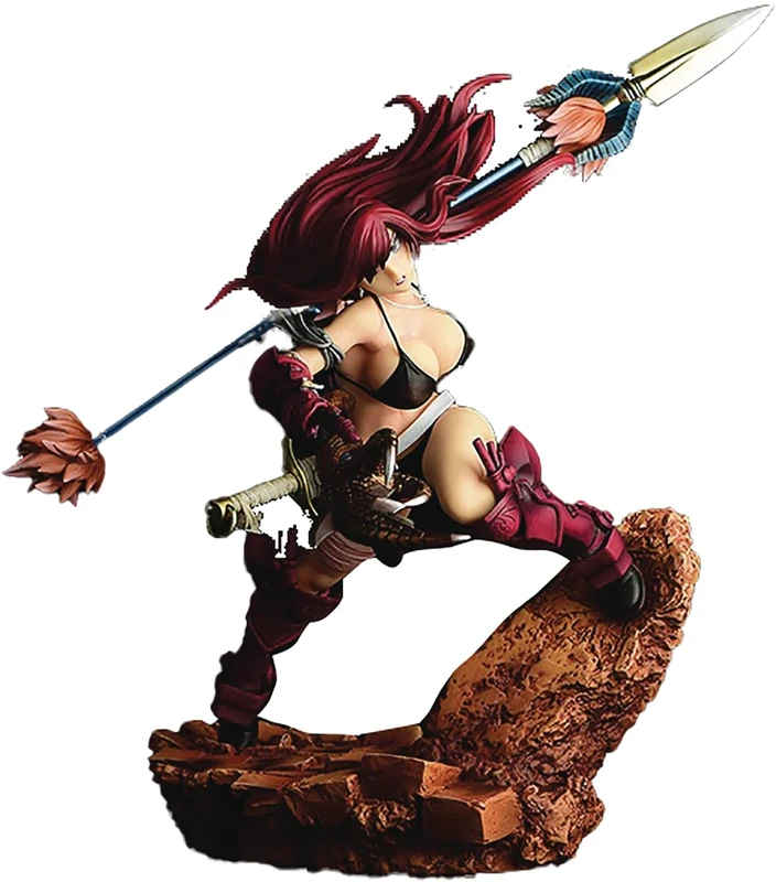 ORCATOYS MERCHANDISING LICENCE Fairy Tail Erza Scarlet The Knight Crimson Armor 1/6 PVC Figure