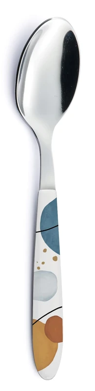 EASY LIFE R2272 #SHAP 18 Cr Stainless Steel Baking Spoons with Decorative Handle, Pack of 12