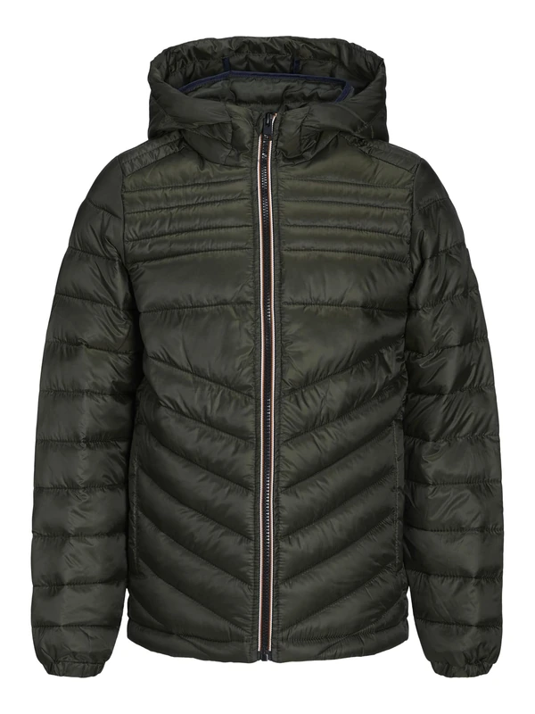 JACK&JONES JUNIOR Boy's JJEHERO Puffer Hood NOOS JNR Jacket, Rosin/Detail:Contrast Zip, 152