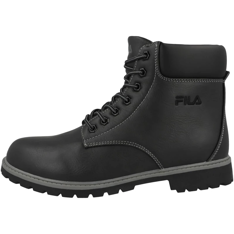 Fila Men's Maverick MID Fashion Boot, Black-Black, 9.5 UK