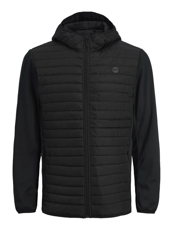 JACK & JONES Mens Quilted Jacket Black S