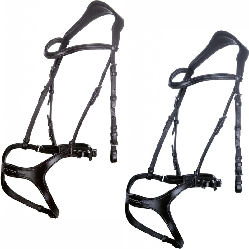 HKM Anatomic Sports Bridle Brown Cob