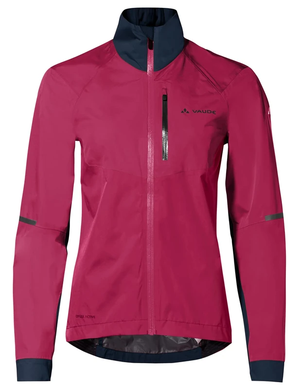 VAUDE Kuro Rain Jacket crimson red 38