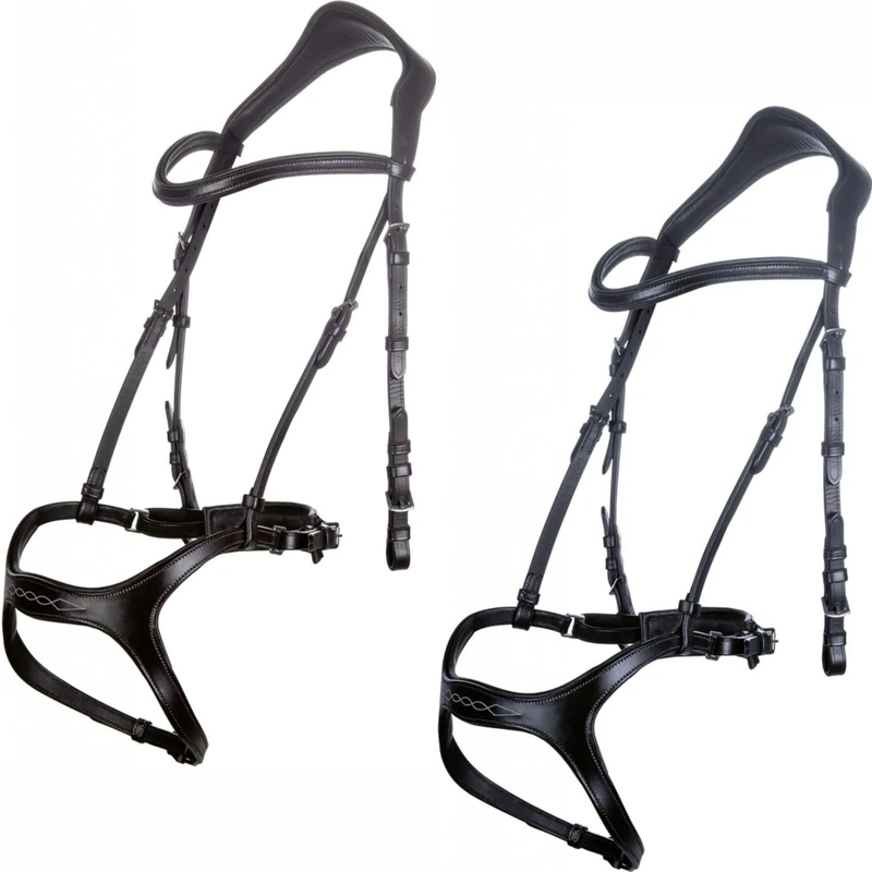 HKM Anatomic Sports Bridle Black Cob